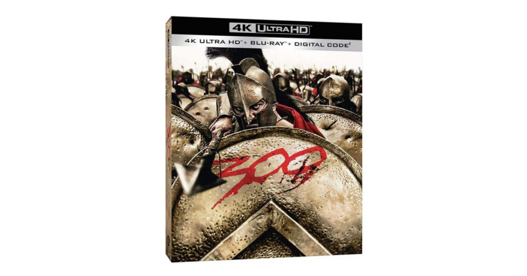 Frank Miller’s 300 Upgraded to 4k Blu-ray w/Dolby Atmos