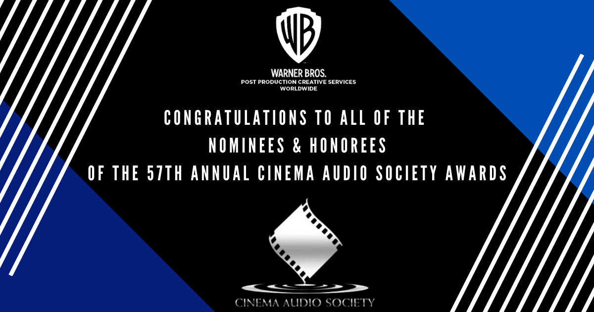Congratulations to the Nominees of The 57th Annual CAS Awards