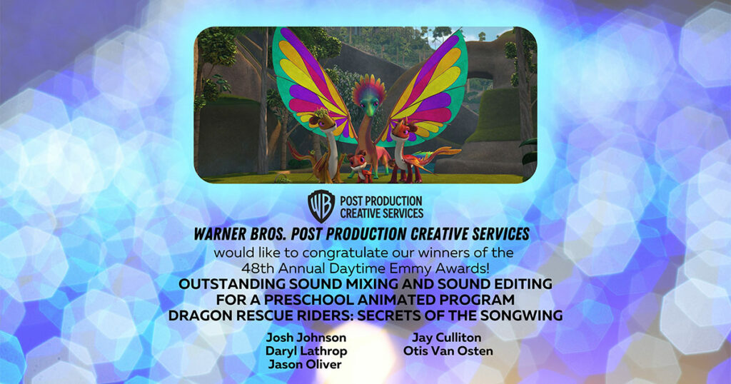 Congratulations to Our 48th Annual Daytime Emmy Award Winners